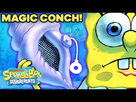 "魔力海螺"？海綿寶寶俱樂部｜5分鐘劇情 ("The Magic Conch" ? Club SpongeBob | 5 Minute Episode)