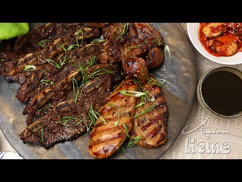 Galbi (Kalbi) Korean Marinated Rib BBQ