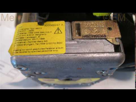 2000 Mercedes S430 RH REAR SEAT BELT 202TYPE - mbiparts.com Used OEM Mercedes Parts - Dismant... OEM