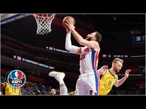 Blake Griffin's triple-double, Andre Drummond's 26 spark Pistons in chippy game | NBA Highlights