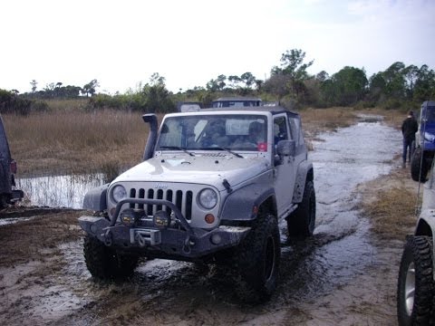 Testing the snorkel in Jeep JK