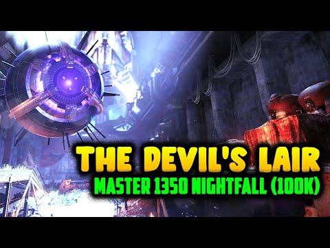 Destiny 2 | "The Devil's Lair" Master 1350 (100k) Nightfall Ordeal Guide | -20 Power Under