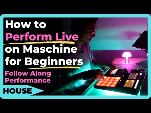 How to Perform Live on Maschine for Beginners [Follow Along Performance]