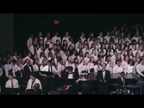 UDHS 2019 Pops Concert - Combined Ensembles - Dont Stop Believin'