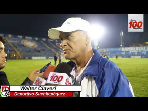 Xelajú MC 4 - 1 Suchitepéquez | Walter Claverí: "Aprovecharon mejor los errores nuestros"