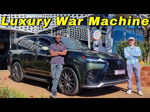 An overpriced Land Cruiser? // 2025 Lexus Lx500d F-sport Indepth Driving Review