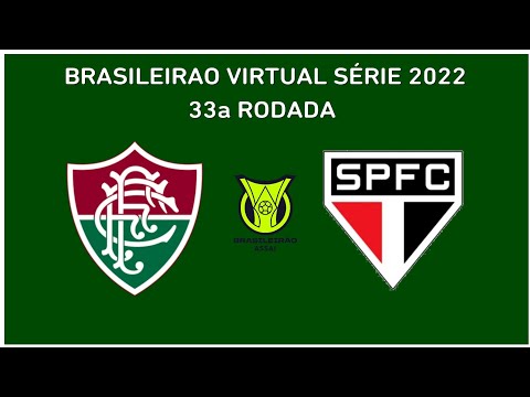Brasileirao virtual série A 2022 / 33a Rodada