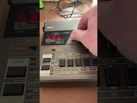 Korg DDM-110 Super Drums Drum Machine 1985 - Black image 5