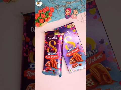 😱Finally Unboxing Dairy Milk Silk Red Velvet❤️ Cadbury#craft #diy #craftywasp #viral #easy #ytshorts