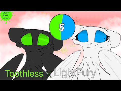 Toothless X lightfury (ep 5)