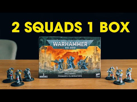 KIT BASHING MY SPACE MARINE ELIMINATORS #warhammer40k