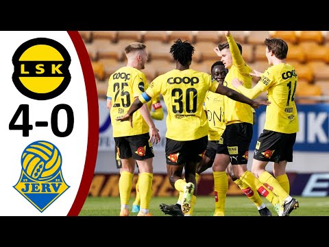 Lillestrøm SK vs FK Jerv 4-0 Høydepunkter | Eliteserien 2022