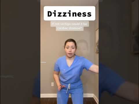 Did you know that dizziness can also be a sign of cardiovascular disease?