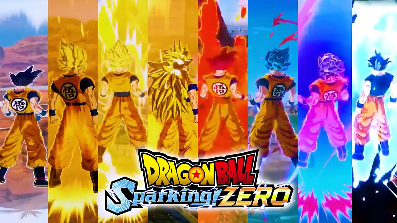Dragon Ball Sparking Zero - Goku Mid - Super (All Forms)ㅣNew INSANE Gameplay