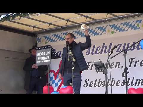 27.2.2021 Landshut BAYERN STEHT ZUSAMMEN e.V. - Gerhard Pettenkofer   Wir bestimmen was laufen soll