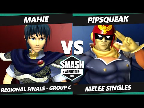 SWT EU RF Group C - Mahie (Marth) Vs. Pipsqueak (Falcon) SSBM Melee Tournament