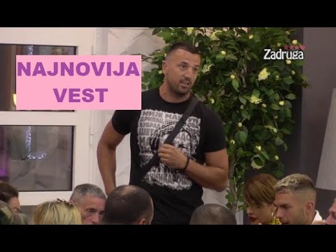 Vladimir Tomović NAJAVIO POVRATAK u Zadrugu - PALE ŽEESTOKE REČI odmah u startu #zadruga#zadrugainfo