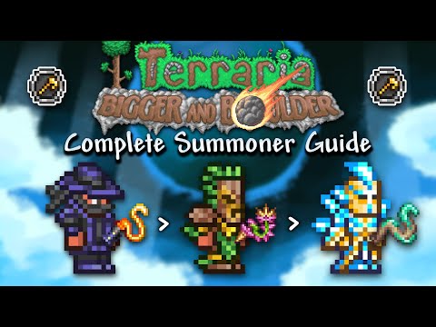 COMPLETE Summoner Class Guide for Terraria 1.4.5 : Bigger and Boulder!
