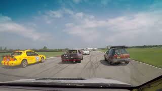 24 Hours of Lemons Joliet 2024 Saturday,  Pat 1 of 3