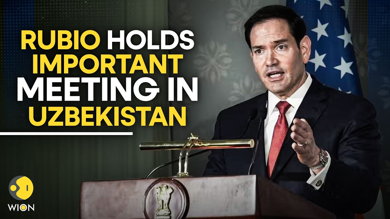 LIVE: Marco Rubio Meets Five Central Asian Foreign Ministers In Uzbekistan | WON Live