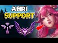 AHRI SUPPORT MASTER GAMEPLAY, LOL OFF-META BUILD/GUIDE, HOW TO PLAY AHRI SUPPORT