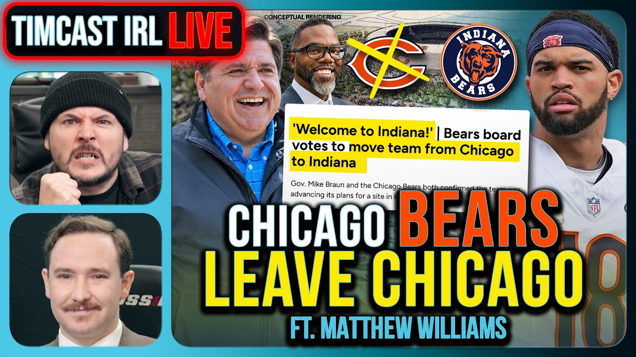 Chicago Bears LEAVE CHICAGO | Timcast IRL