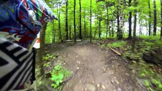 preview picture of video 'Bromont Trail 7 GoPro HERO 3 Black'