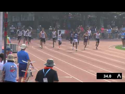 Men 4x100 Relay Senior Final - OFSAA Track & Field Championships 2025 [Full Race Replay]