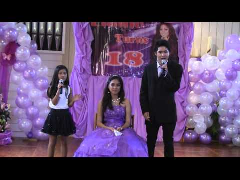 Amor & Jordan singing Skyscraper