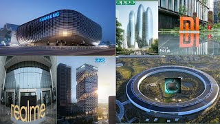 2021 Amazing Headquarters of Amazing Mobile phone companies || Founders || #oppo #Vivo  #xiomi