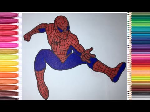 Spiderman Far from Home Coloring | Coloring for Kids