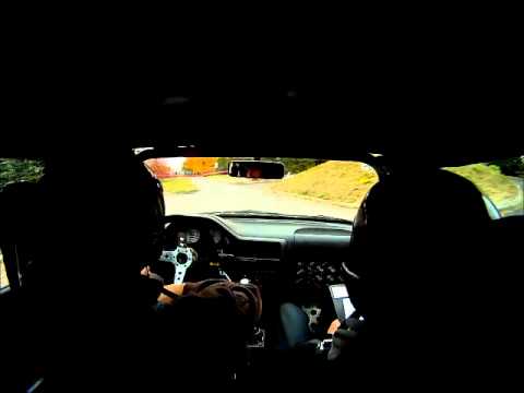 23 rajd podkarpacki - M. Krajmas/ P. Andruch Peugeot 106 - problem ze skrzynią na 1 odcinku