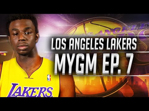 NBA2K16 Lakers MyGM Ep. 7 - GOING FOR ANDREW WIGGINS!! Messing With 3 TEAM TRADES!
