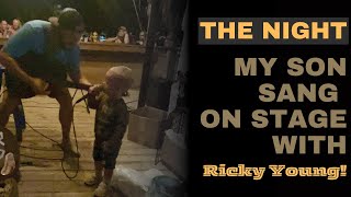 The night my son became a superstar • Ricky Young Music