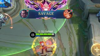 3 hyper !!!! First savage in new season with brody. Total dark system.. #MLBBCreator #MLBBALLSTAR