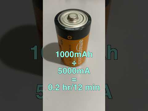 What are mAh? EXPLAINED #electronics