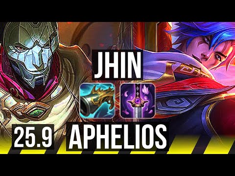 JHIN & Fiddlesticks vs APHELIOS & Karma (ADC) | 7/2/3 | EUW Master | 25.9
