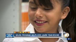 SDUSD program helps kids learn year-round