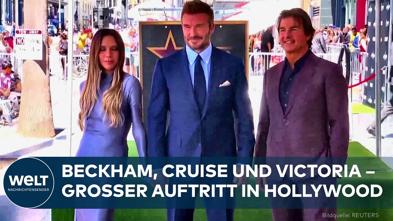 HOLLYWOOD: David Beckham erhält seinen Stern auf dem legendären "Walk of Fame"
