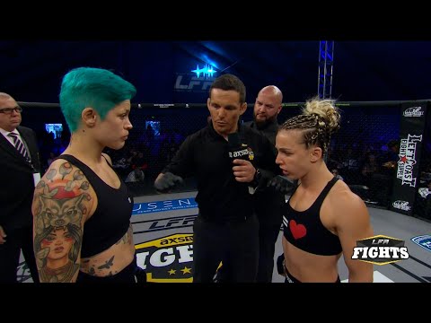 Vanessa Demopoulos vs Nadine Mandiau | LFA | Full Fight Video