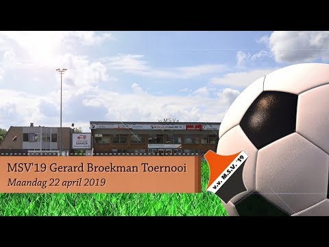 MSV'19 JO19-1 Gerard Broekman Toernooi