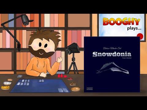 Booghy plays... Snowdonia(2p, Rules, Playthrough, Review)