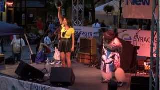 Jana Mashonee Performs in Syracuse 7.28.12 - "Solid Ground"