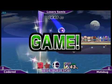TNN #5 LS - Codered (Kirby) vs TKB | Motobug (Sonic)