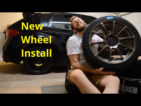WRX Diaries #3: Installing Sparco Assetto Gara wheels on my 2012 WRX