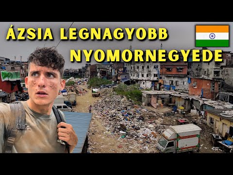 Beléptem Ázsia legnagyobb nyomornegyedébe 🇮🇳 | Dharavi, Mumbai