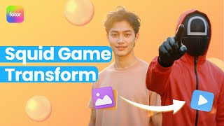 How to Make AI Squid Game Transform Video?