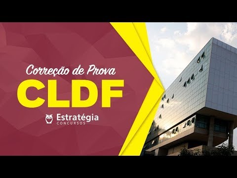 Correção da Prova CLDF | Português