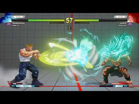 SFV~ Guile (Diago Umehara) vs. NeCalli (jyobin) HD 3
