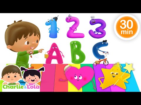 Back to School Kids Songs Collection | Learn Numbers, Letters & Shapes! 🎶📚 @Charlie-Lola